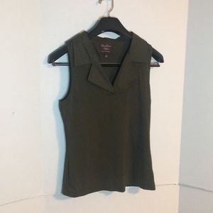 UNDER COVER AGENT SLEEVELESS TOP